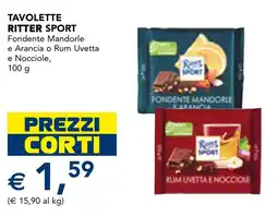 Esselunga Tavolette Ritter Sport offerta
