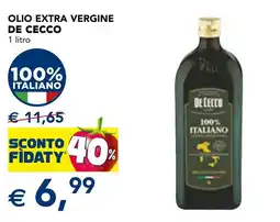 Esselunga Olio extra vergine De Cecco offerta