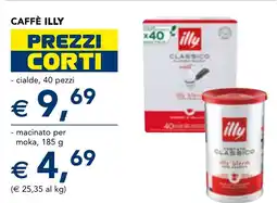 Esselunga Caffè Illy offerta