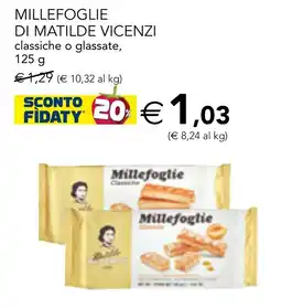 Esselunga Millefoglie di Matilde Vicenzi classiche offerta