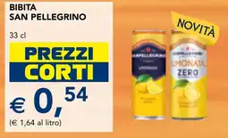 Esselunga Bibita San Pellegrino Limonata Zero offerta