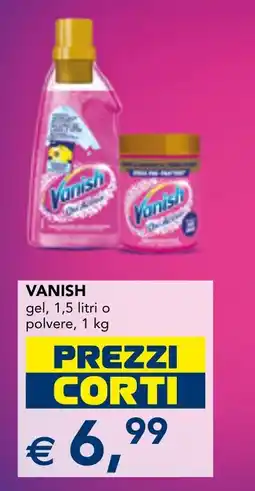 Esselunga Vanish gel offerta