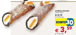 Esselunga Cannoli siciliani offerta