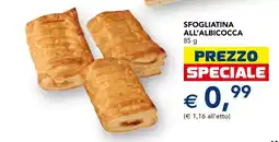 Esselunga Sfogliatina all'albicocca offerta