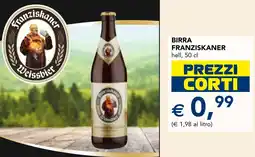 Esselunga Birra Franziskaner offerta