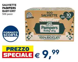 Esselunga Salviette Pampers Baby-dry offerta