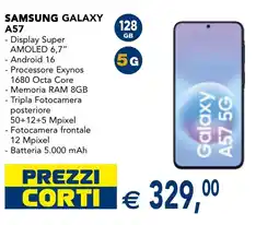 Esselunga Samsung Galaxy A57 offerta