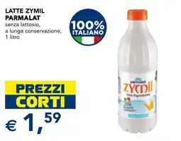 Esselunga Latte Zymil Parmalat senza lattosio offerta