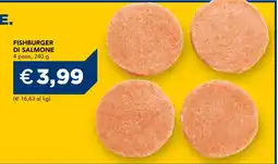 Esselunga Fishburger di salmone offerta