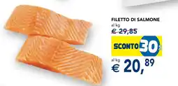 Esselunga Filetto di salmone offerta