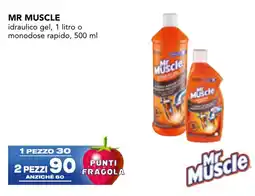 Esselunga Mr Muscle idraulico gel o monodose rapido offerta