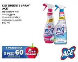 Esselunga Detergente spray Ace offerta