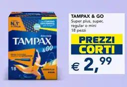 Esselunga Tampax & Go offerta
