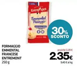 Superconti Formaggio emmental francese entremont offerta