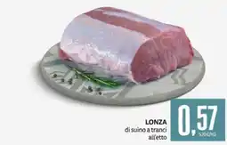 PRO7 Supermercati Lonza di suino a tranci offerta