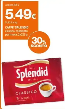 Superconti Caffè Splendid classico offerta