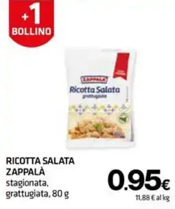 Superconti Ricotta Salata Zappalà offerta