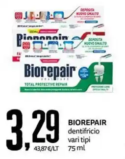 PRO7 Supermercati Biorepair dentifricio offerta