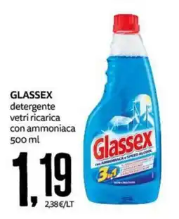 PRO7 Supermercati detergente vetri ricarica Glassex offerta