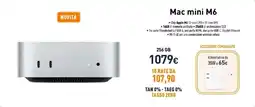 Unieuro Mac mini M6 offerta