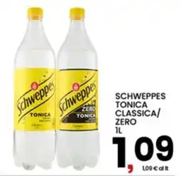 Interspar Schweppes Tonica Zero offerta