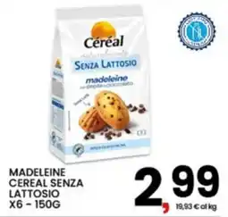 Interspar Madeleine Cereal senza lattosio offerta