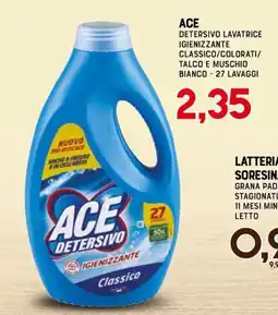 Gran Risparmio Ace Detersivo Igienezzante Classico offerta