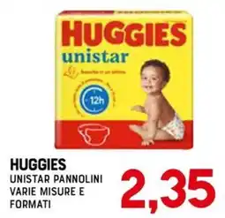 Gran Risparmio Huggies unistar pannolini offerta