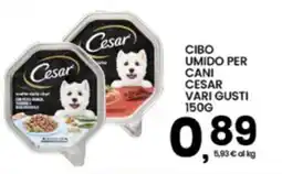 Interspar Cibo umido per cani Cesar offerta