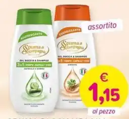 Il Tulipano Spuma di campagna gel doccia e shampoo 3 in 1 corpo-capelli-vibo offerta