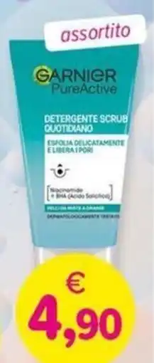 Il Tulipano Garnier PureActive Detergente Scrub Quotidiano offerta