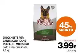 Superconti Crocchette per cani MigliorCane I Preferiti Morando offerta