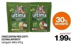 Superconti Crocchettini per gatti Ultima Affinity offerta