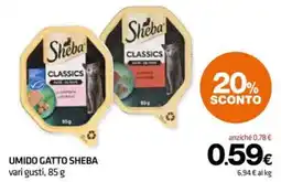 Superconti Umido gatto Sheba Classics offerta