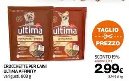Superconti Crocchette per cani Ultima Affinity offerta
