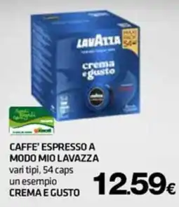 Superconti Caffè espresso a modo mio Lavazza offerta