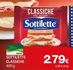 Superconti Sottilette classiche offerta