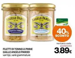 Superconti Filetti di tonno a pinne gialle Angelo Parodi offerta