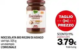 Superconti Nocciolata Bio Rigoni di Asiago offerta