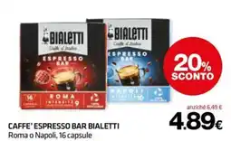 Superconti Caffè Espresso Bar Bialetti offerta