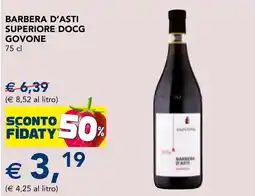 Esselunga Barbera d'Asti Superiore DOCG Govone offerta