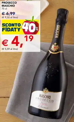 Esselunga Prosecco Maschio offerta