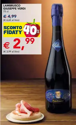 Esselunga Lambrusco Giuseppe Verdi offerta