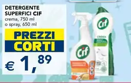 Esselunga Detergente superfici Cif offerta