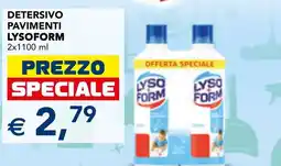 Esselunga Detersivo pavimenti Lysoform offerta