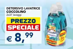 Esselunga Detersivo lavatrice Coccolino offerta