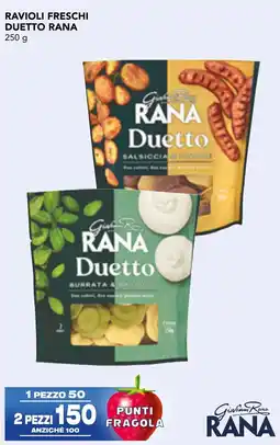 Esselunga Rana Duetto Ravioli freschi offerta