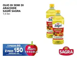 Esselunga Olio di semi di arachide Sagri Sagra offerta