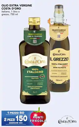 Esselunga Olio extra vergine Costa d'Oro offerta