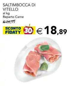 Esselunga Saltimbocca di vitello offerta